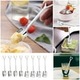 thumbnail image 5 of TIELUTT Cuillère Significative Présente pour la Nourriture de la Famille Pelle Napperons pour Tables Chaudes Ensemble de Table à Manger Extérieure pour 4 Napperons Ronds pour Tables Rondes Lavables Napperons de Patio Napperons Extérieurs, 5 of 5