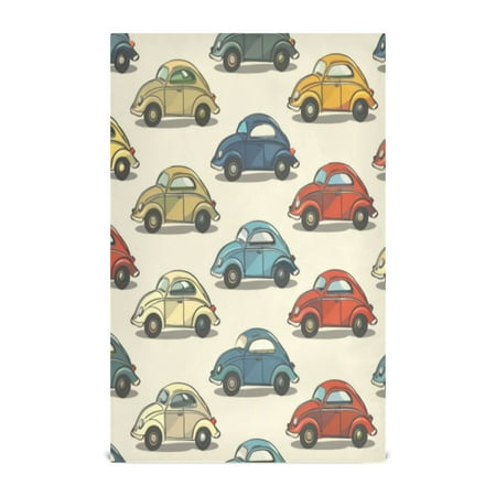 

Kitchen Towel 28x18 Inches x6，Plate Towel Decorative Towel Napkin Tea Towel Tea Towels For Kitchen Dish Cloths & Dish Towels Color Cartoon Car