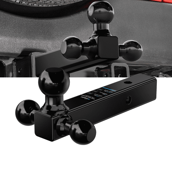 Nilight Trailer Hitch Ball Mount 1-7/8" 2" 2-5/16" Balls for 2" Receiver, Heavy Duty Tow Hitch 10,000 lbs Capacity