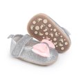 thumbnail image 2 of Yoyauz Baby Girl Mary Jane Shoes Anti Slip Rubber Sole Ballet Slippers Princess Dress Wedding Shoes Newborn Kids Shoes Toddler Shoes（0-12 Month）, 2 of 8
