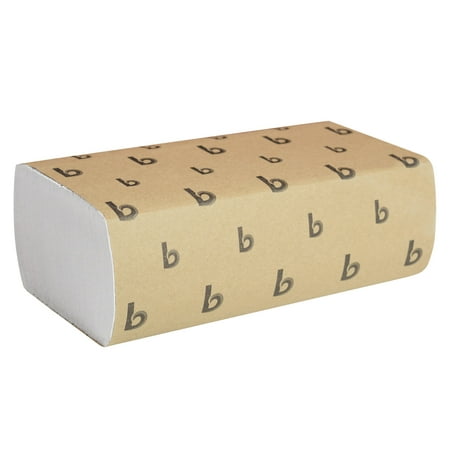 Boardwalk Multifold Paper Towels, White, 9 x 9 9/20, 250 Towels/Pack, 16 Packs/Carton
