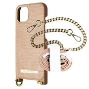 iDeal of Sweden Atelier Necklace Case for iPhone 13 - Misty Rose Croco