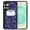 Blue Composition Book, variant on WIRESTER Shockproof Soft Rubber Cover Case for Samsung Galaxy S25  / S25 Plus 6.7" 2025, Black Composition Book