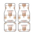 thumbnail image 1 of LAKIMCT Love Sloth Car Mats, Neoprene Front Rear Floor Mats for Cars, Waterproof Anti-Slip Car Floor Mats Full Set, Universal(4 Pcs), 1 of 6