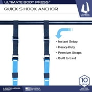 Ceiling Mount Pull Up Bar and Strap System