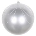 thumbnail image 1 of Vickerman MT194707D Rideau Ornemental à Paillettes Argentées 6 Pouces - 3 par Sac, 1 of 1