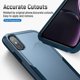 thumbnail image 5 of Entronix Funda Resistente Diseñada para iPhone X, Cubierta Protectora a Prueba de Golpes de Triple Capa, Azul, 5 of 9