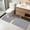 Gray, variant on 2 Piece Bathroom Rug Set, U Shaped Toilet Rug and Bath Mat, Non Slip Latex Backing Absorbent Quick Dry Bathroom Floor Carpet for Shower Tub Sink Laundry Room, Washable Bathroom Mats,16"x24" & 16"x20"