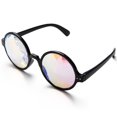 thumbnail image 3 of SAYFUT Kaleidoscope Glasses Rainbow Prism Sunglasses Lightweight Glass Crystal EDM Festival Diffraction, 3 of 5