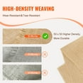 thumbnail image 3 of VEVOR Burlap Fabric Roll, 36” x 150 ft & 50 x 50 High Density Wide Natural Burlap Fabric Rolls,Jute Fabric Burlap Tree Wrap Roll, for Decor, Crafts, Wedding, Gardening,Plant & Tree Winter Covering, 3 of 9
