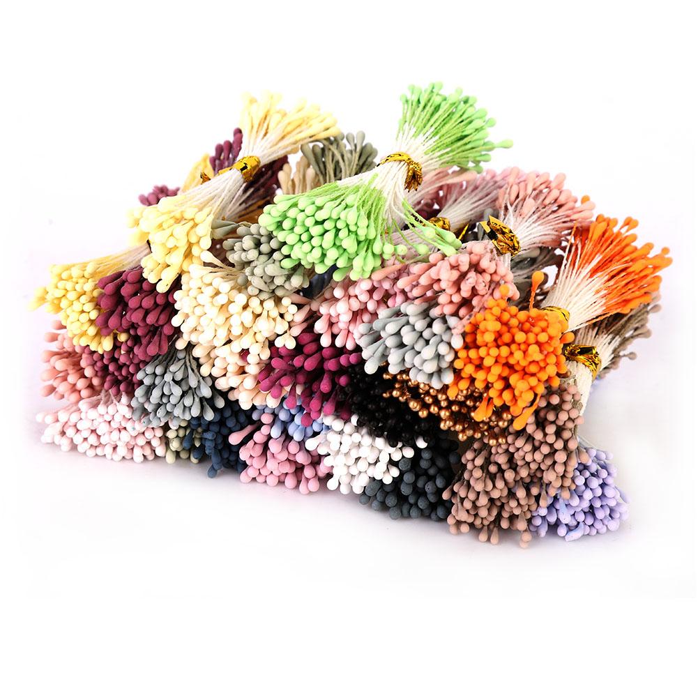 LYUMO 1800Pcs Flower Stamen Artificial Flower Stamen Accessory Random