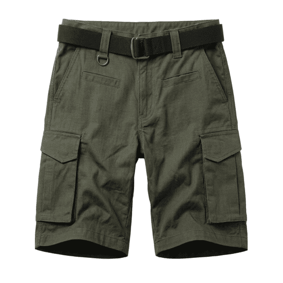 Men's Casual Fishing Cargo Shorts, Lightweight Outdoor Hiking Work Shorts with Pockets