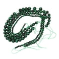 thumbnail image 4 of Cuentas de piedra natural, joyería elegante y lisa, cuentas decorativas DIY para pulsera, collar, arte artesanal, verde, 4 of 5