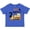 Royal Blue, variant on Inktastic Two and Digging It Bulldozer 2nd Birthday Boys or Girls Toddler T-Shirt