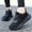 Black, variant on Non Slip Work Shoes for Women, Black Non Slip Sneakers for Women, Comfortable Lightweight Walking Shoes