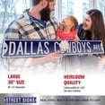 thumbnail image 5 of Navy Dallas Cowboys Ave 6" x 36" Steel Street Sign, 5 of 7