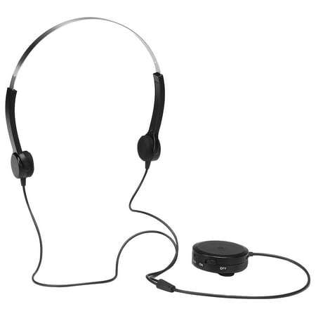 Bone Conduction Headphones Hearing Aid Headset，Sound Amplifier Care Health Headphones for People with Hearing Impairment (Best Headphones For Hearing Aid Wearers)