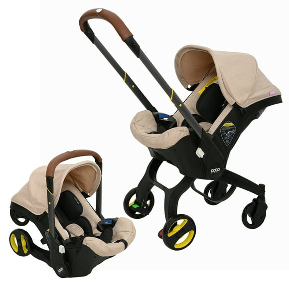 Carriola Para Bebé Dodo Baby Volpe Mosquitero E Impermeable Beige