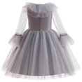 thumbnail image 2 of Déguisement Effrayant pour Enfant Clown Tueur Blanc Halloween Cosplay Robe, 2 of 6