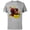 Athletic Heather, variant on Deadpool Comic Art - Short Sleeve Cotton T-Shirt for Adults - Customized-Red