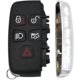 thumbnail image 2 of Reemplazo de carcasa de llave a distancia de coche de 5 botones para Jaguar Xe Xf Xj Xk, 2 of 3