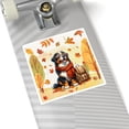 thumbnail image 4 of Welcome Fall Bernese Mountain Enjoys School Time Autumn Fall Leaves Vinyl Sticker Berner Lover Gifts Waterproof Decal Art Decor - 02013, 4 of 5