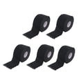 thumbnail image 3 of 5 rollos de tiras de papel desechables para el cuello, autoadhesivas y elásticas, para cortes de pelo, color negro, 3 of 14