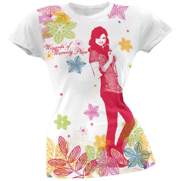 Wizards Of Waverly Place - T-Shirt Jeunesse Filles Fleurs