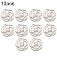 thumbnail image 5 of BUYISI Diy Projects Diamond Flower Embellishment Flat Back Design Rhinestone Flower Pearl Embellishment Diy Wedding Scrapbook Is Black, 5 of 5
