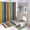 style-1, variant on 3D Abstract Lines 4Pcs Shower Curtain Set Shower Curtain Set with Carpet Bath Mat