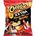 thumbnail image 3 of (4 pack) Cheetos Crunchy XXTRA Flamin' Hot Cheese Flavored Snack Chips, 8.5 Ounce Bag (Packaging May Vary), 3 of 8