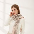thumbnail image 5 of Bufanda ligera con estampado floral, chal, bufandas de moda, chales protectores solares, 5 of 5