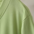 thumbnail image 4 of yillto Womens Plus Size Cotton Shirts V Neck Short Sleeve Loose Soft Tshirts Summer Basic Tee Tops, 4 of 7