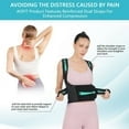 thumbnail image 4 of Aofit Ceinture Dorsale et Correcteur de Posture pour Femmes et Hommes, Redresse-Dos Correcteur de Posture, 4 of 5