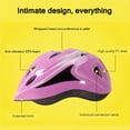 thumbnail image 4 of ZLight Children Sports Helmet Hollow Head Protector with Detachable Inner Pad Safe Bicycles Cycling Riding Brace Support Pink, 4 of 6
