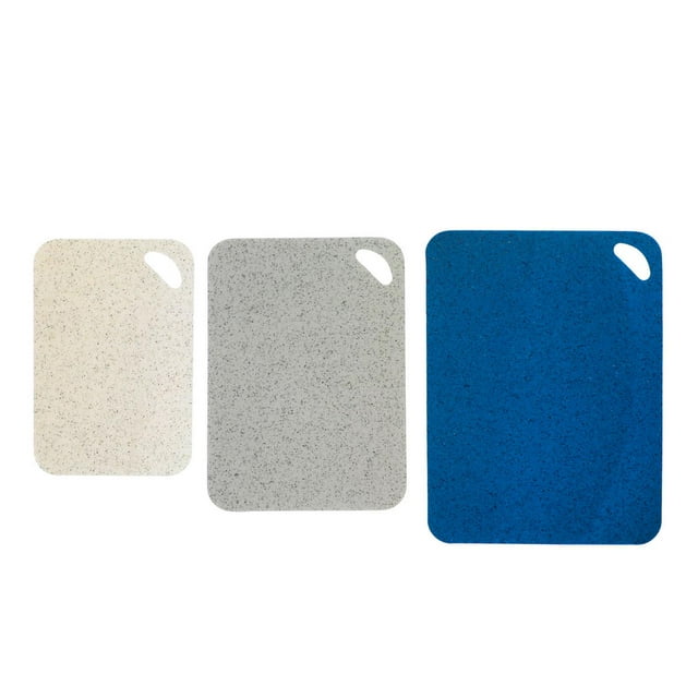 Tabla Para Picar Kitchenhome Plástico Azul Gris Beige 3 Pie
