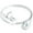 White, variant on Maximm Cable 1ft 360° Rotating Flat Plug Extension Cord/Wire, 16 AWG Multi 3 Outlet Extension Wire, 2 Prong with Safety Cover - Black - UL Certified