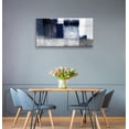 thumbnail image 5 of Aaheei Abstract Artwork for Wall Decor Blue and Gray Abstract Wall Art Canvas Prints for Living Room Bedroom Office Wall Decor Home Decor Canvas Wall Art Poster Print, 5 of 6