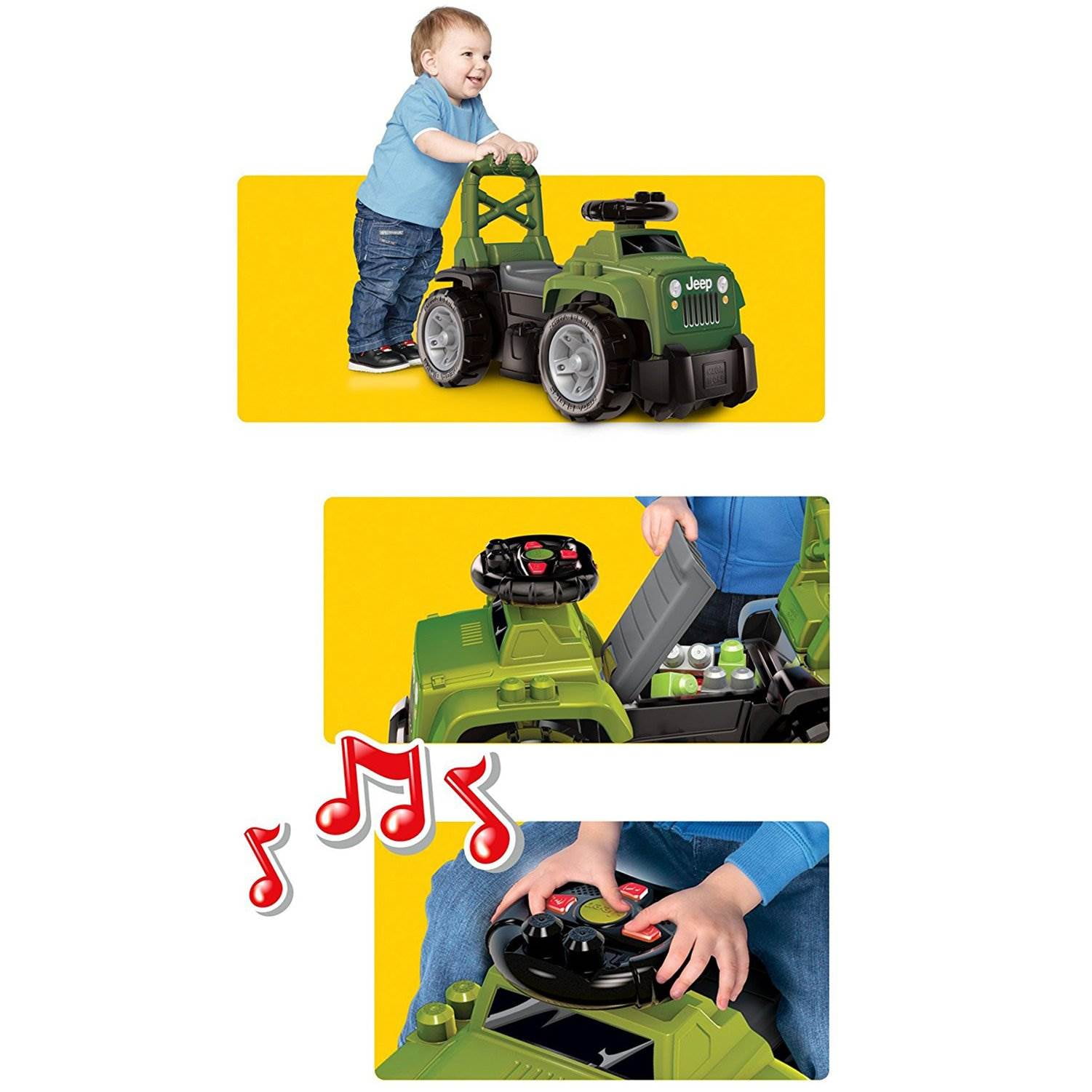 mega bloks ride on jeep