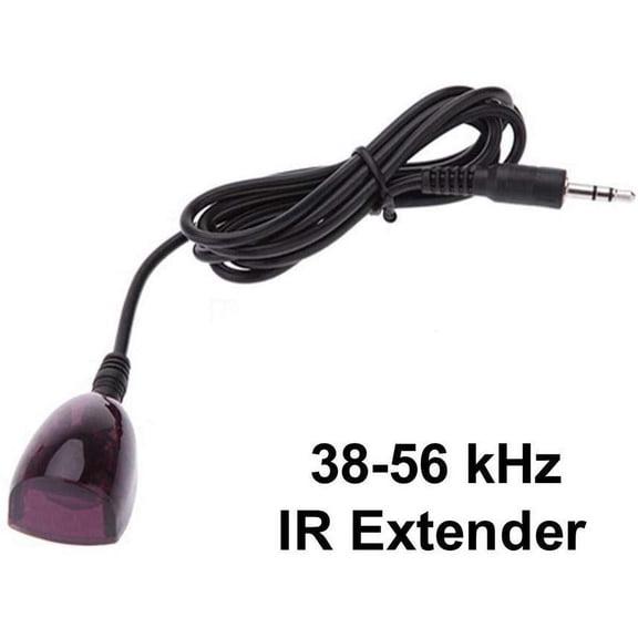 Dreamlink 38-56 kHz Wideband 5ft Infrared (IR) Receiver Extender Cable for Cable Boxes, DVR's & STB's. Check Compatibility.