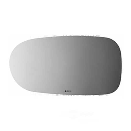 Burco Side View Mirror Replacement Glass - Clear Glass - 2839