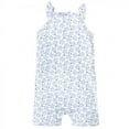 thumbnail image 2 of Touched by Nature Baby Girl Organic Cotton Rompers 3pk, Flutter Garden, 9-12 Months, 2 of 4