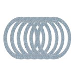 Uxcell Anneau d'adaptateur magnétique, Kit de conversion de chargeur sans fil magnétique bleu