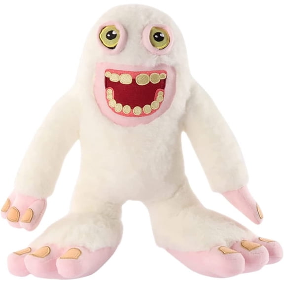 Mammott Character Plush Toy, My Singing Monsters Stuffed Doll, Gift for Game Enthusiasts & Kids