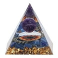 thumbnail image 2 of Pyramides d'Orgonite, Pyramide d'Orgone Robuste Durable Soulager le Stress Conception Exquise pour la Méditation pour la Chambre à Coucher pour le Bureau, 2 of 8