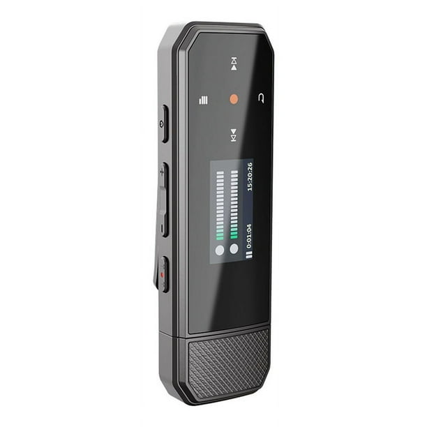 Mini Reproductor de MP3 USB X80 de 64 GB con Teclas Táctiles, Bluetooth 5.3, Clip Deportivo, Reproductor de Música, Radio FM, Grabadora, Libro Electrónico, Podómetro