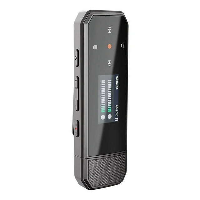 Mini Reproductor de MP3 USB X80 de 64 GB con Teclas Táctiles, Bluetooth 5.3, Clip Deportivo, Reproductor de Música, Radio FM, Grabadora, Libro Electrónico, Podómetro