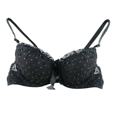 

EFINNY Womens Bowknot Lace Push Up Bra Lingerie Brassiere
