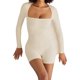 thumbnail image 5 of Txlixc Vestido de mujer, cuello cuadrado de manga larga Txlixc moda, 5 of 6