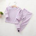 thumbnail image 2 of WXFAZCVU Boys' Clothing Sets Fall Outfits Long Sleeve Crew Neck Top and Pants Kids Clothes Size 6-7 Years, 2 of 6